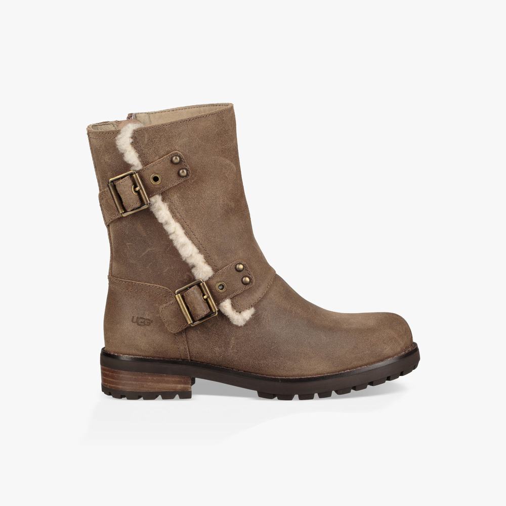 Bottes Classic UGG Niels II Femme Marron Soldes 537SGRCE